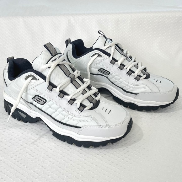 Skechers Other - Skechers Mens Energy After Burn Sneaker 13 White Leather 50081 Athletic Casual